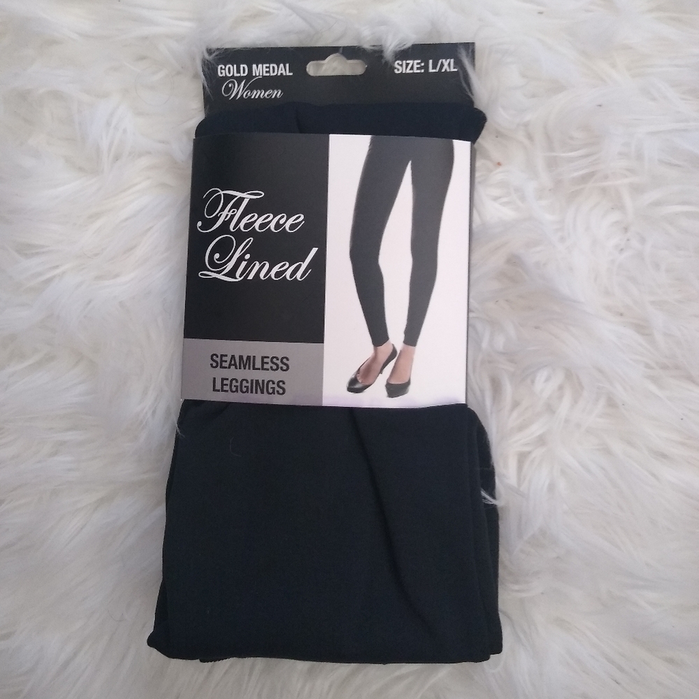 NWT Fleece lined Leggings Size L/XL